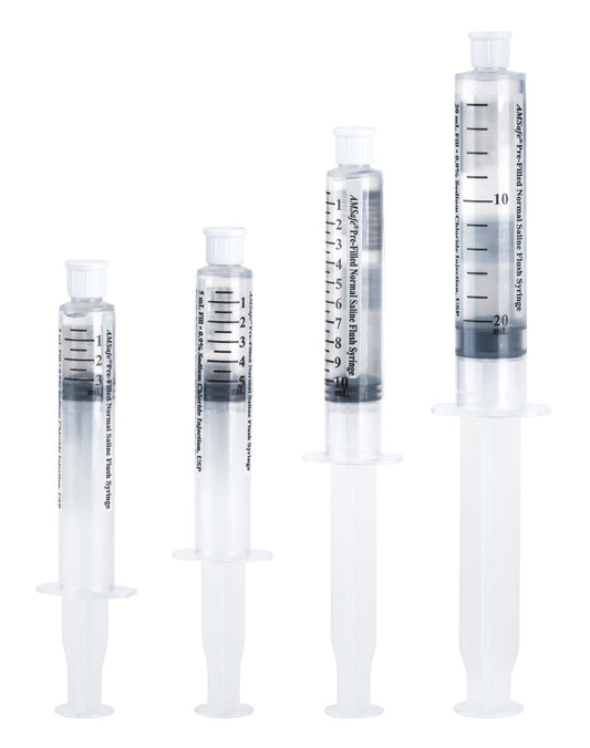 AMSafe® Pre-Filled Saline Flush Syringe 10ml ($44.99 per case Delivered)