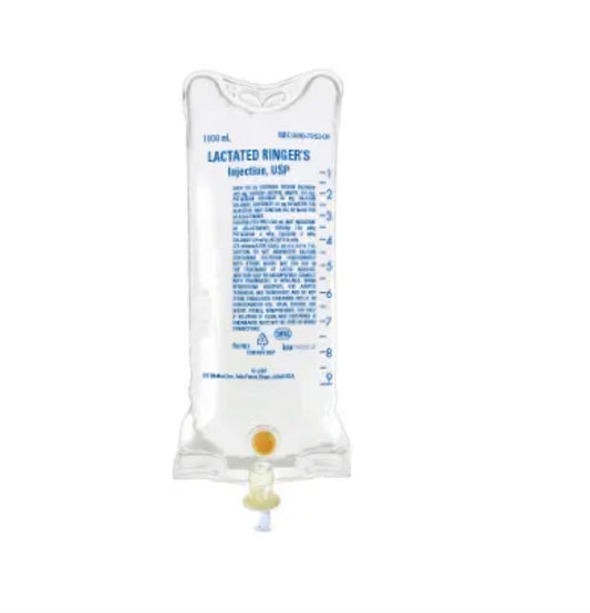 ICU MEDICAL Lactated Ringers 1000ml ICU 795309 - NDC 0990-7953-09 ($75.00 Delivered)